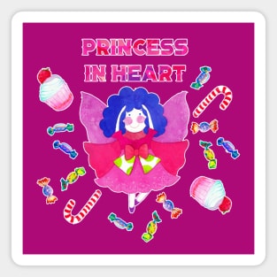 Princess in heart Magnet